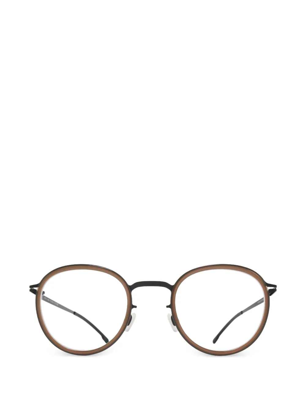 Mykita Kiana round glasses - Marrone