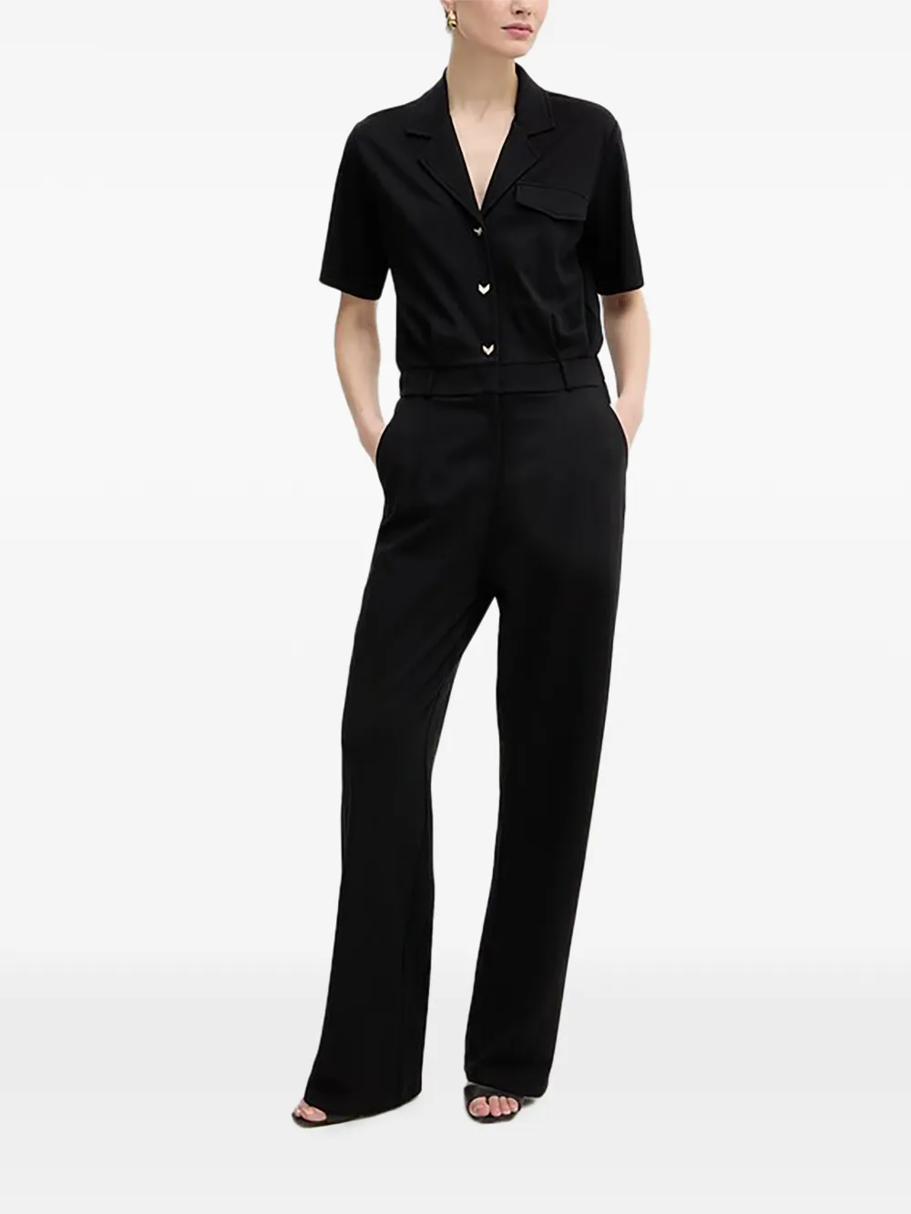 LIU JO Milanese jumpsuit - Nero
