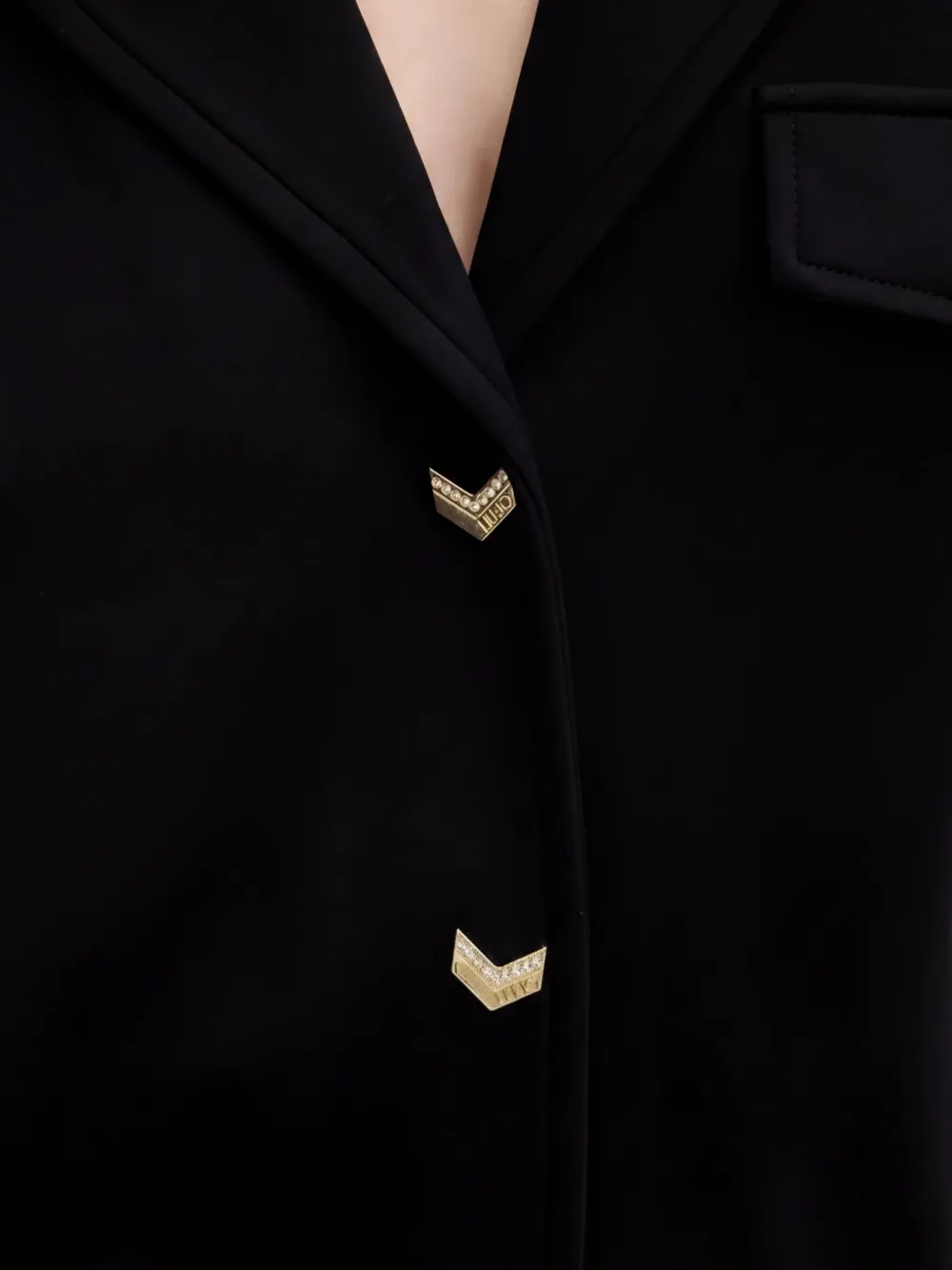 LIU JO Milanese jumpsuit Zwart
