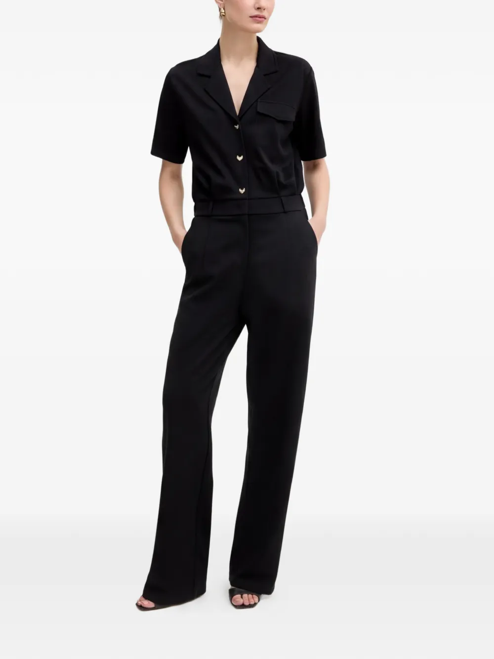 LIU JO Milanese jumpsuit - Nero