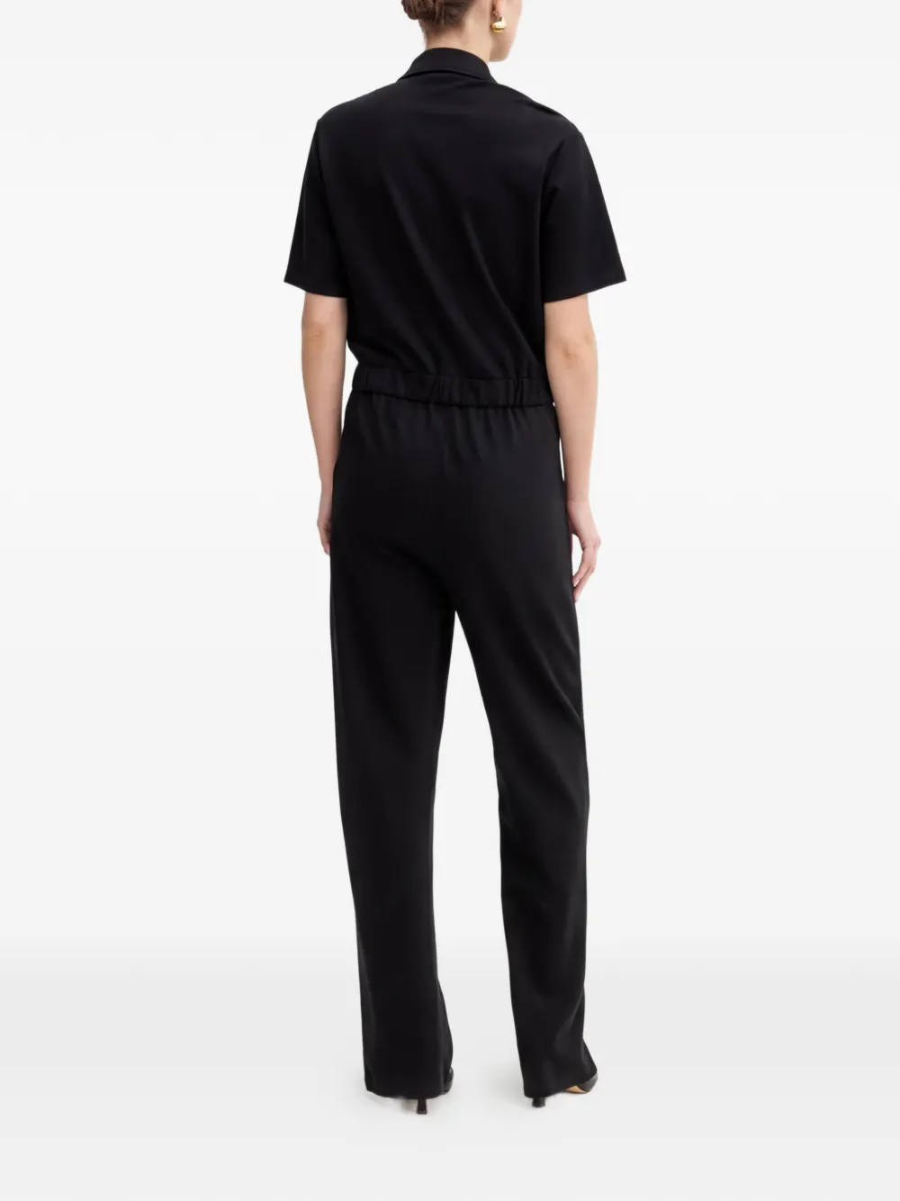 LIU JO Milanese jumpsuit Zwart