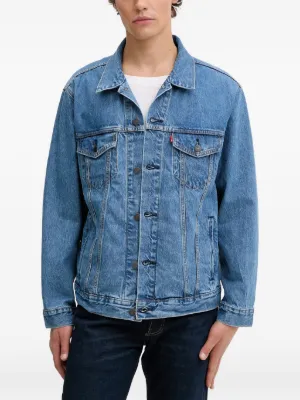 Levi's ストライプ デニムジャケット | ブルー | FARFETCH JP