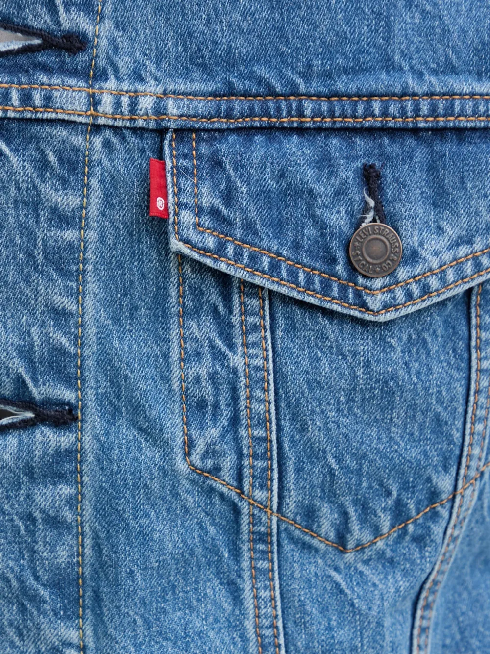 Levi's Trucker denim jacket Blauw