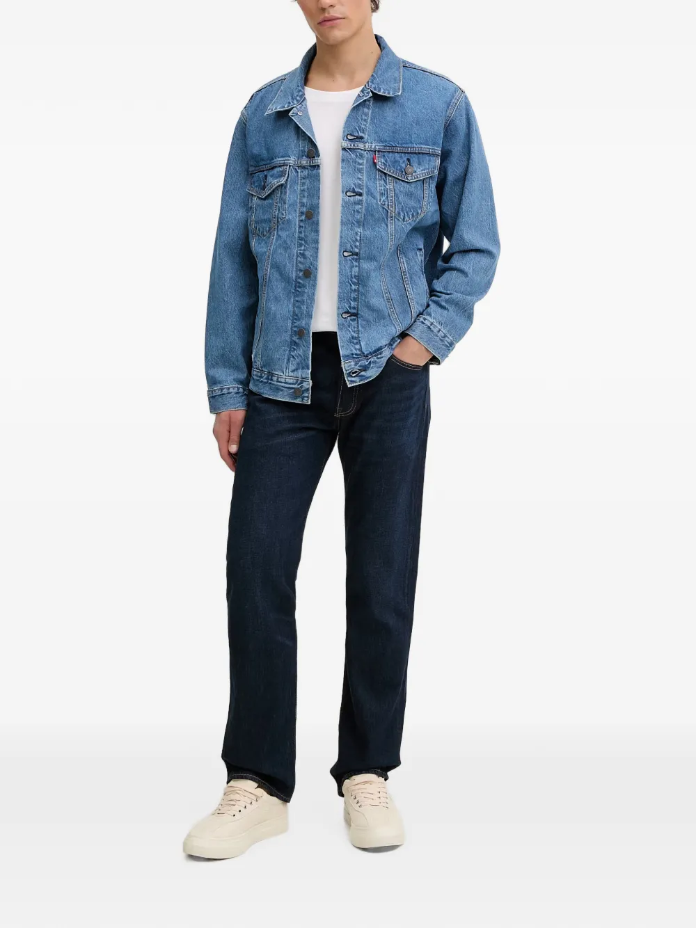 Levi's Trucker denim jacket Blauw