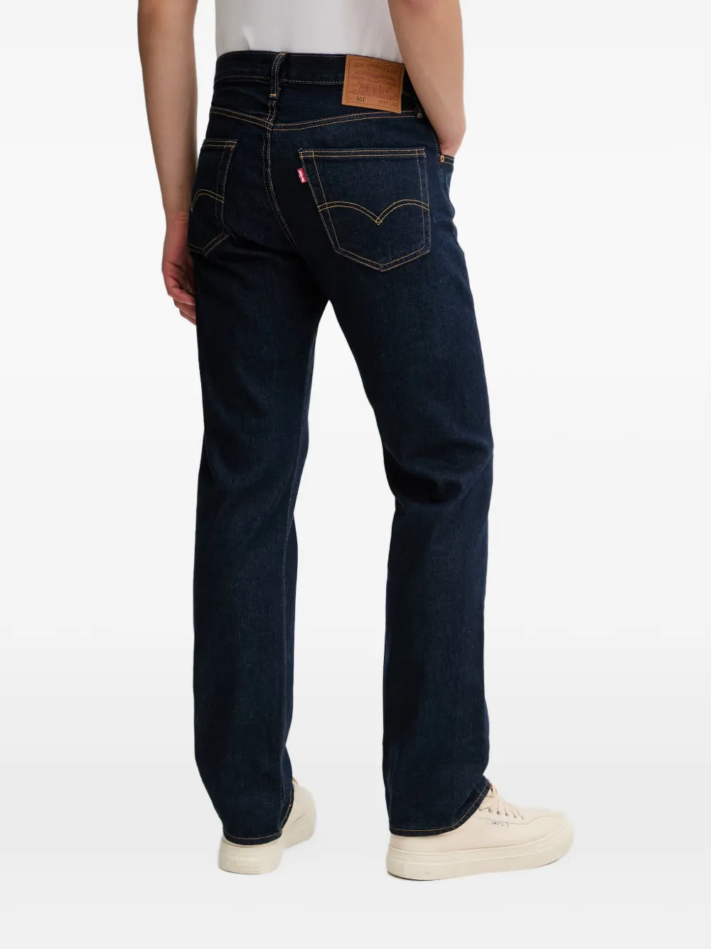 Levi's Straight jeans Blauw