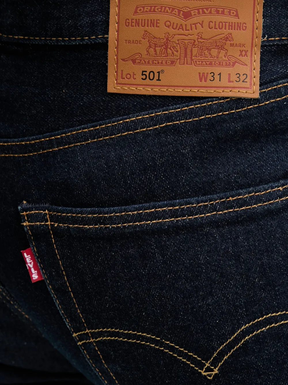Levi's Straight jeans Blauw