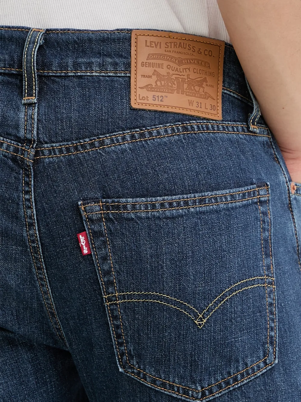 Levi's 512 jeans Blauw