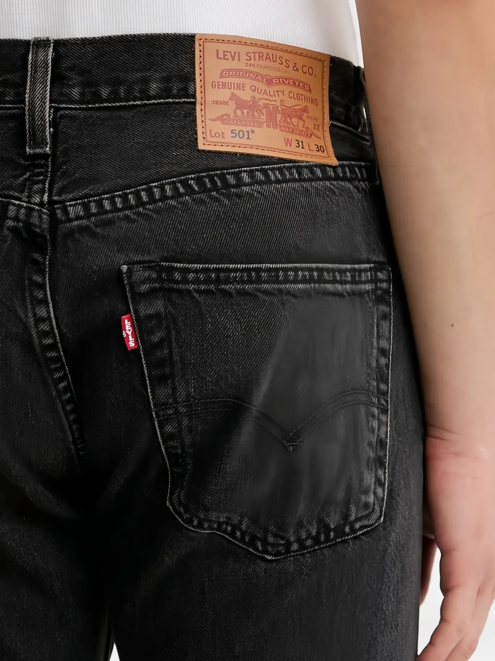 Levi's 501 jeans Zwart