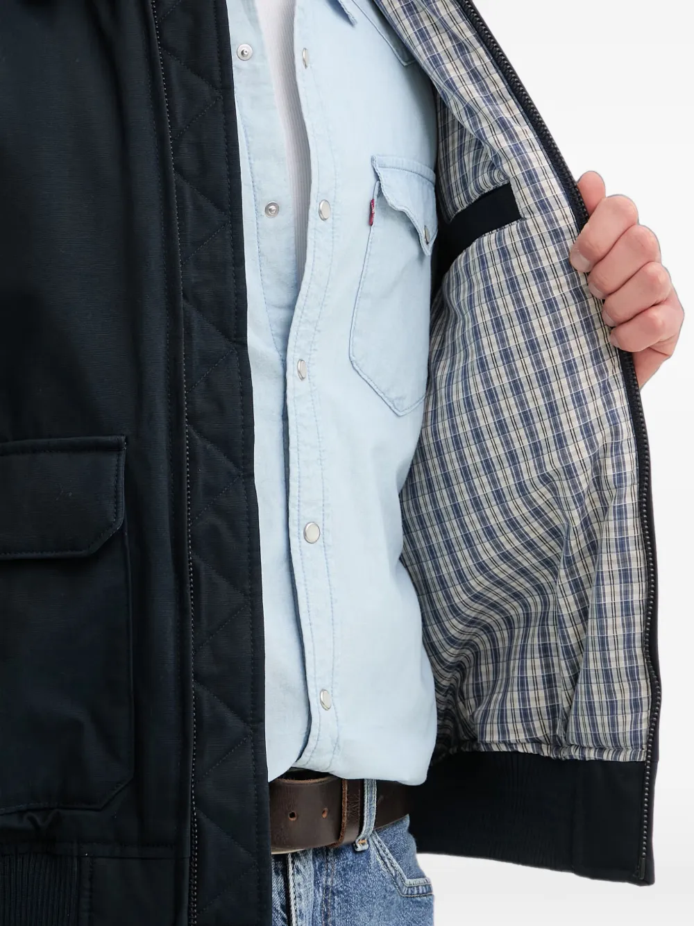 Levi's Cortland bomberjack Blauw