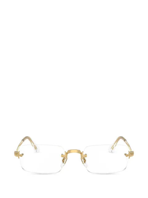 Ray-Ban lentes con armazón rectangular