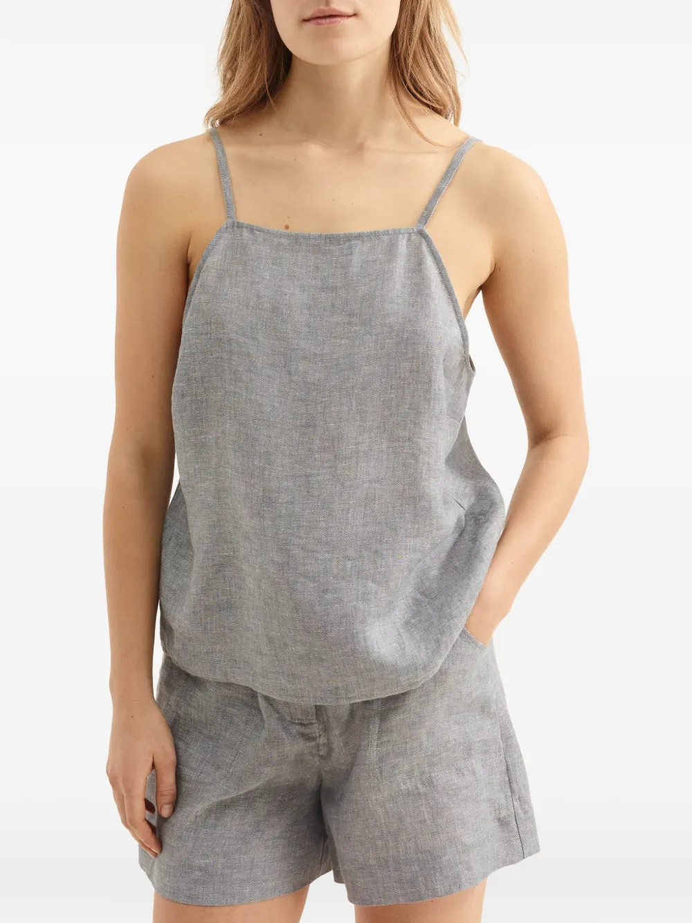 ERES Enjouée shorts met knopen Grijs