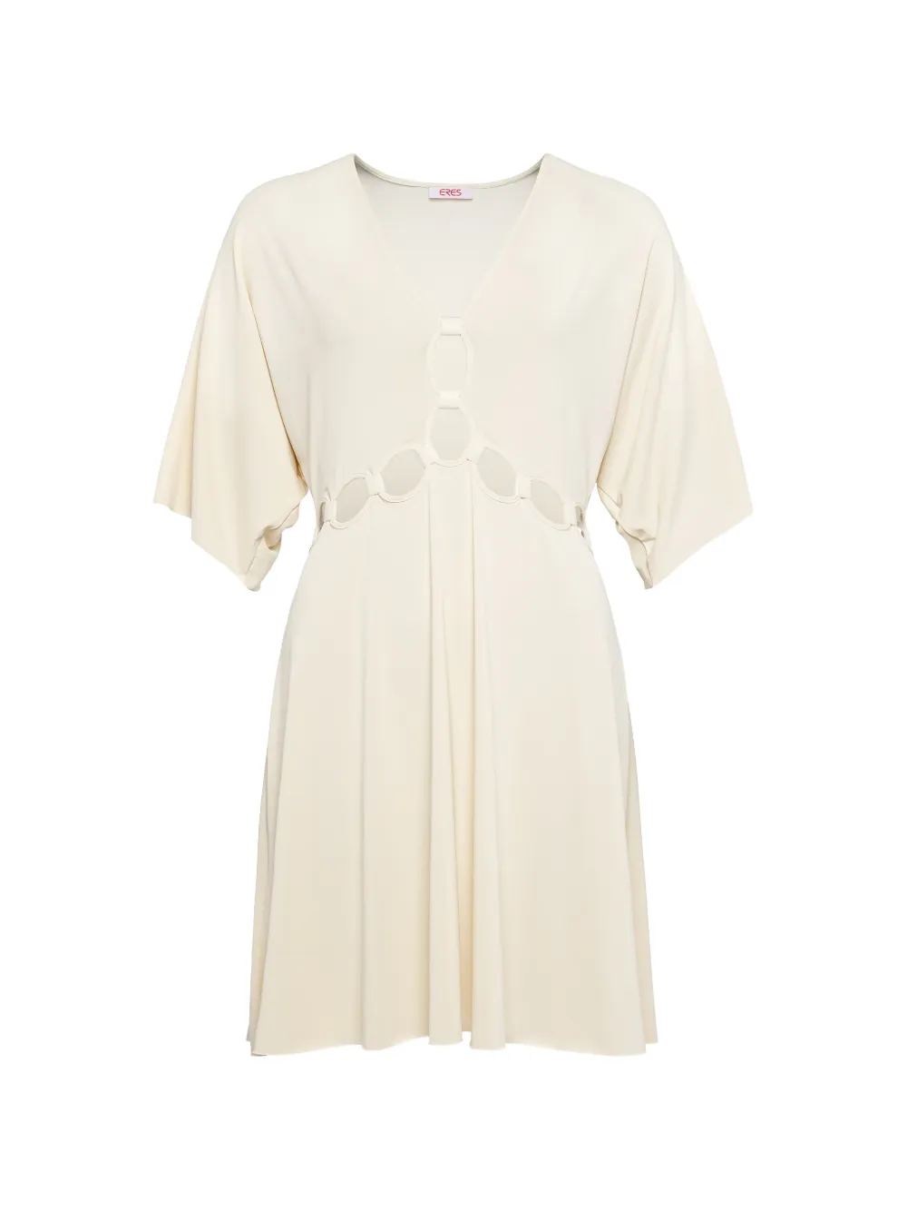 ERES Abito corto con dettaglio cut-out - Toni neutri