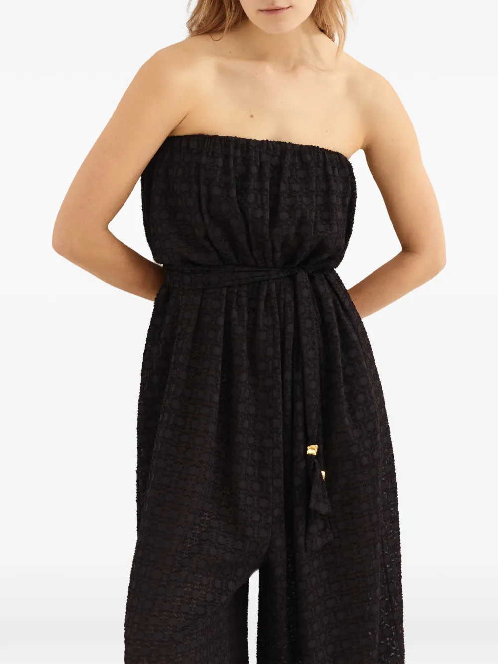 ERES Strapless metallic jumpsuit Veelkleurig