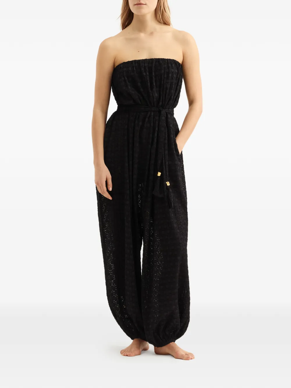 ERES Strapless metallic jumpsuit Veelkleurig