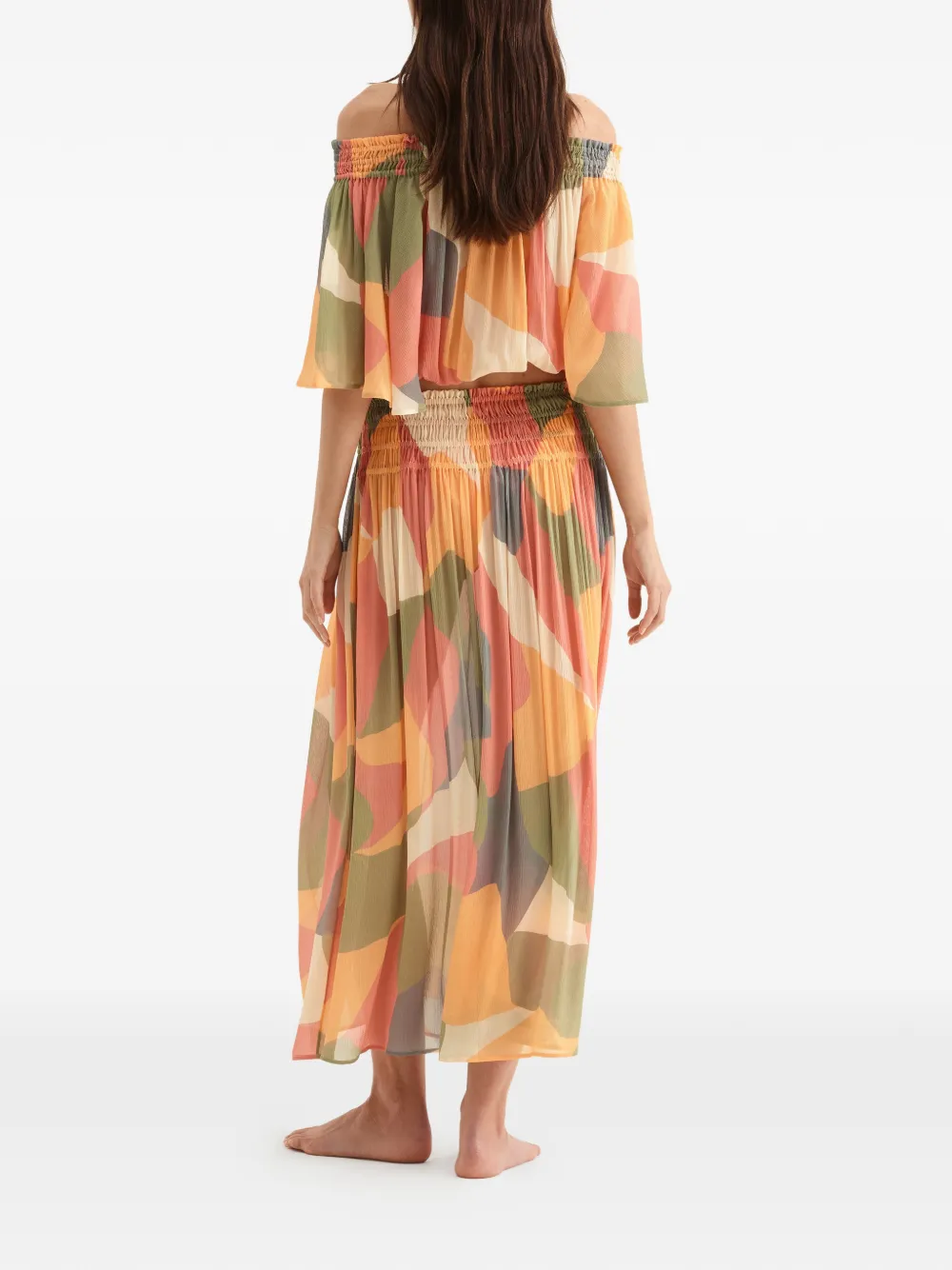 ERES Highlight midi-rok Veelkleurig