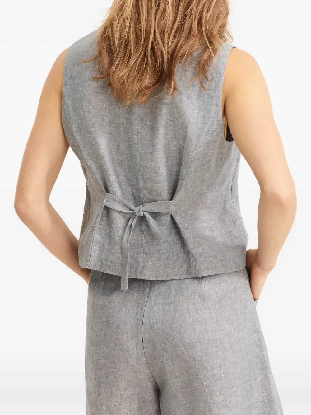 Eres Créatif Vest in Grey, view 5