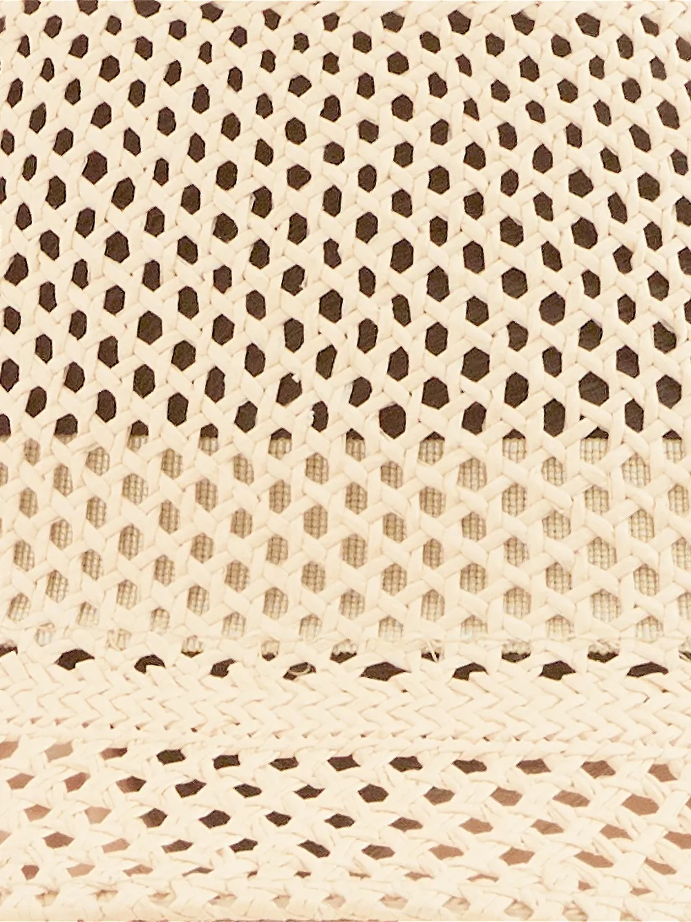 ERES Palmyre opengebreide hoed Beige