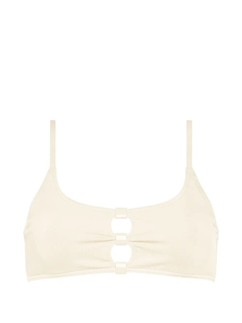 ERES Top bikini con dettaglio cut-out - Toni neutri