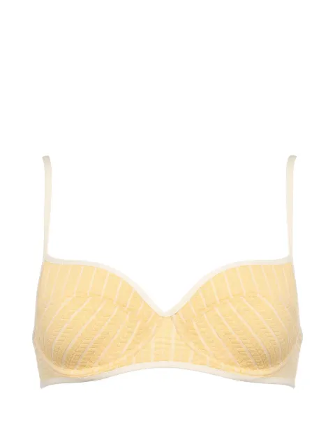 ERES Coconut striped bikini bra
