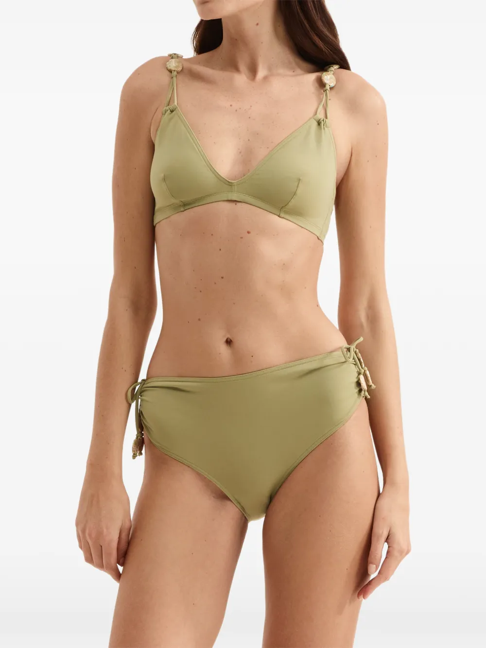 ERES Edina bikinitop met kralen Groen