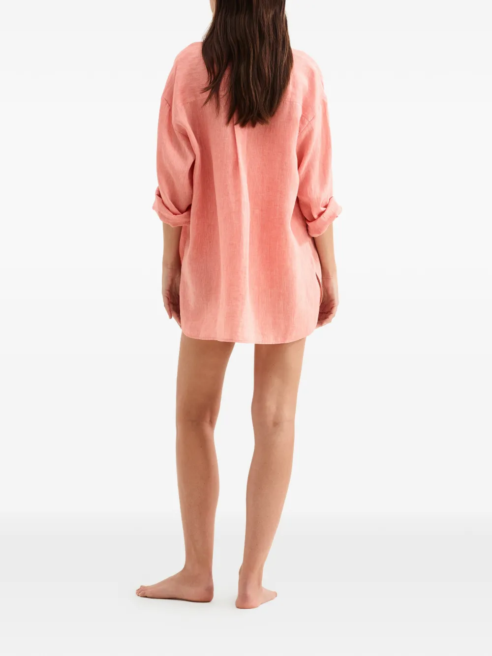 ERES Exact linnen overhemd Roze
