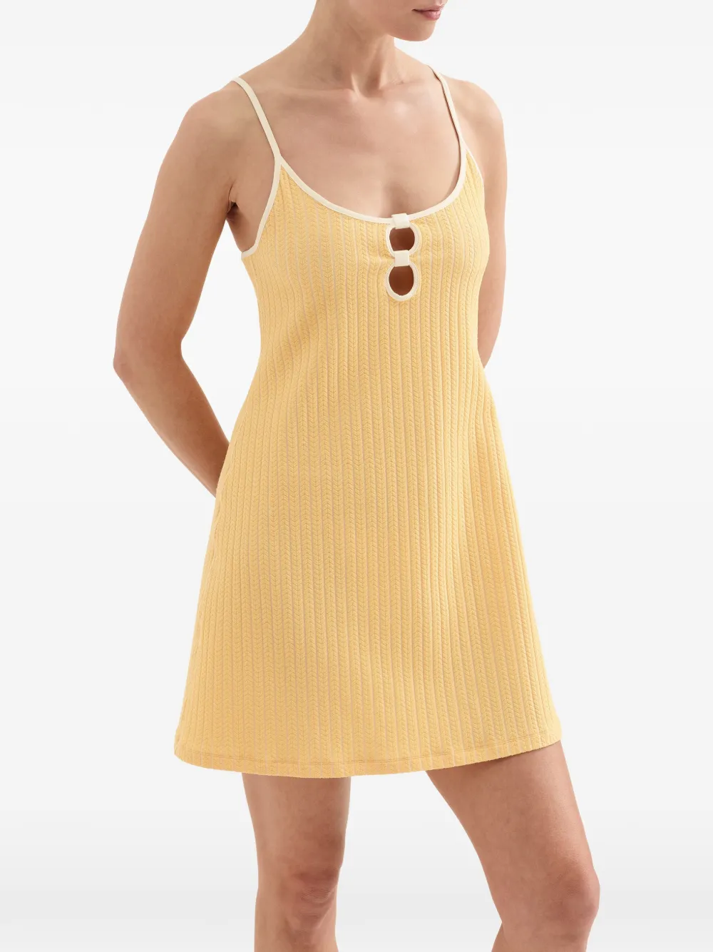 ERES Vitality mini-jurk Geel
