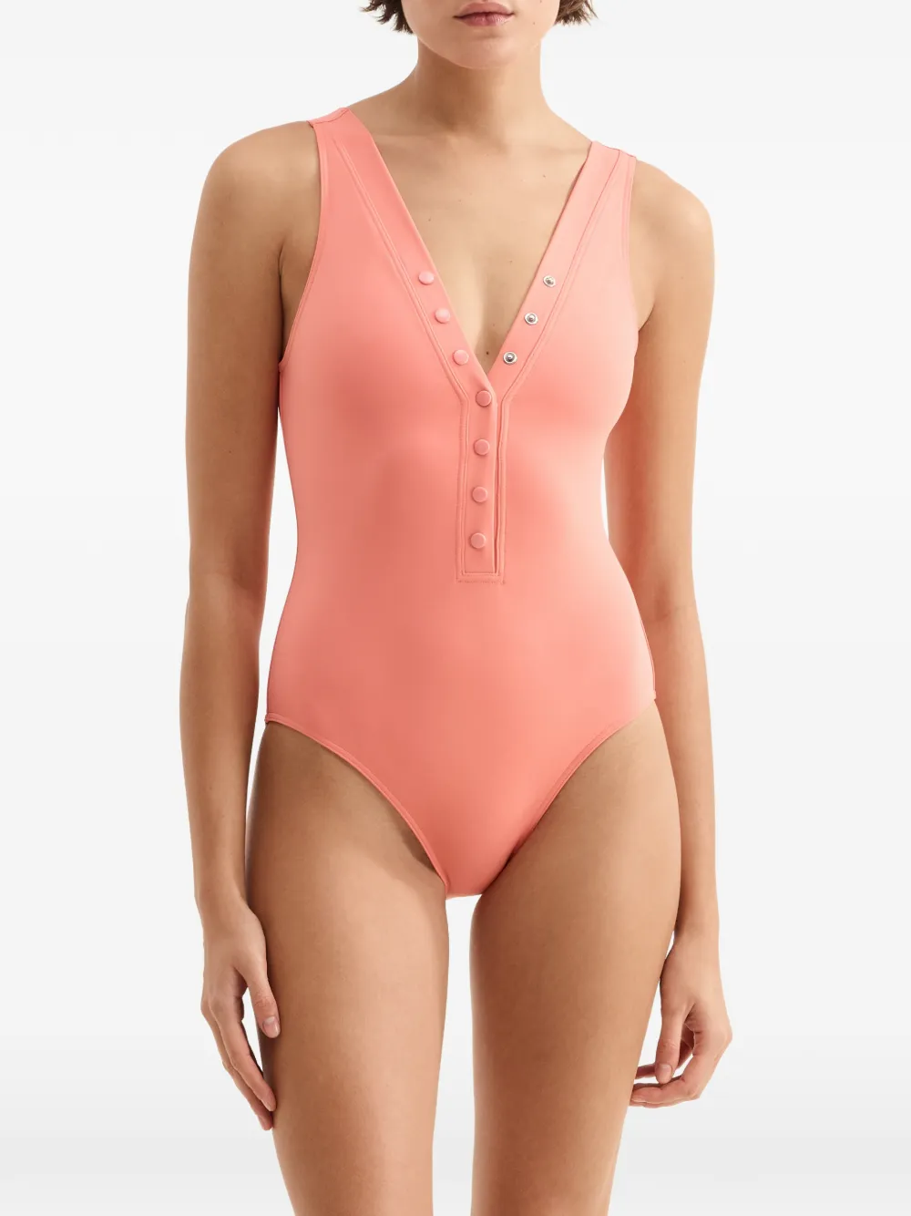 ERES Icône badpak met V-hals Roze