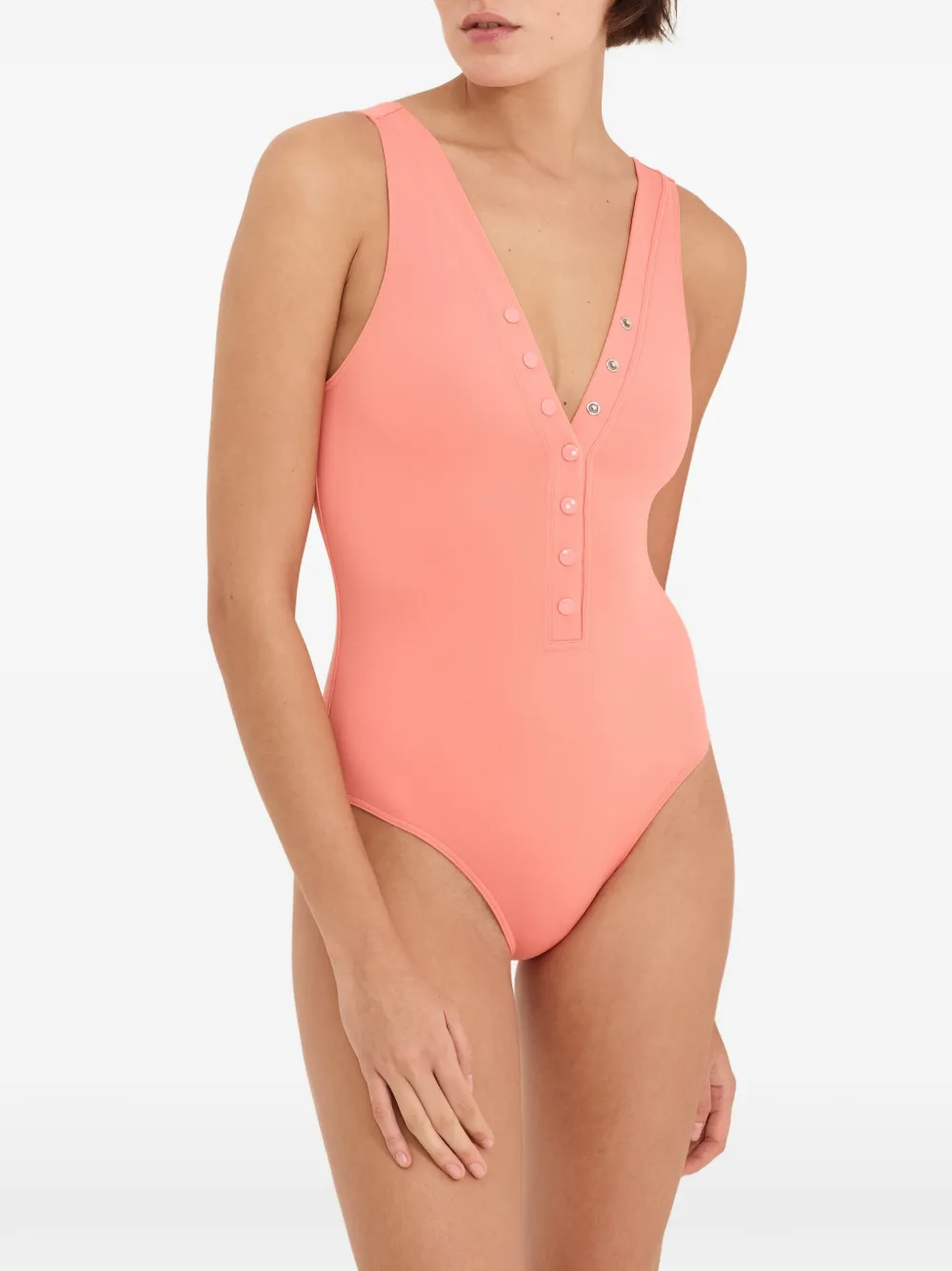ERES Icône badpak met V-hals Roze