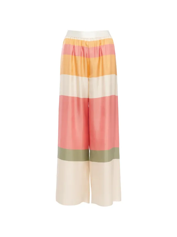 Eres Lollipop Striped Trousers in Multicolour
