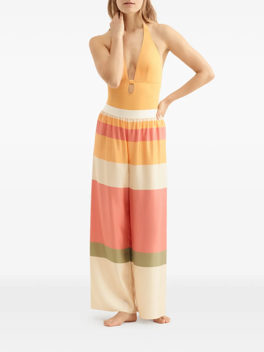 ERES Lollipop gestreepte broek Veelkleurig