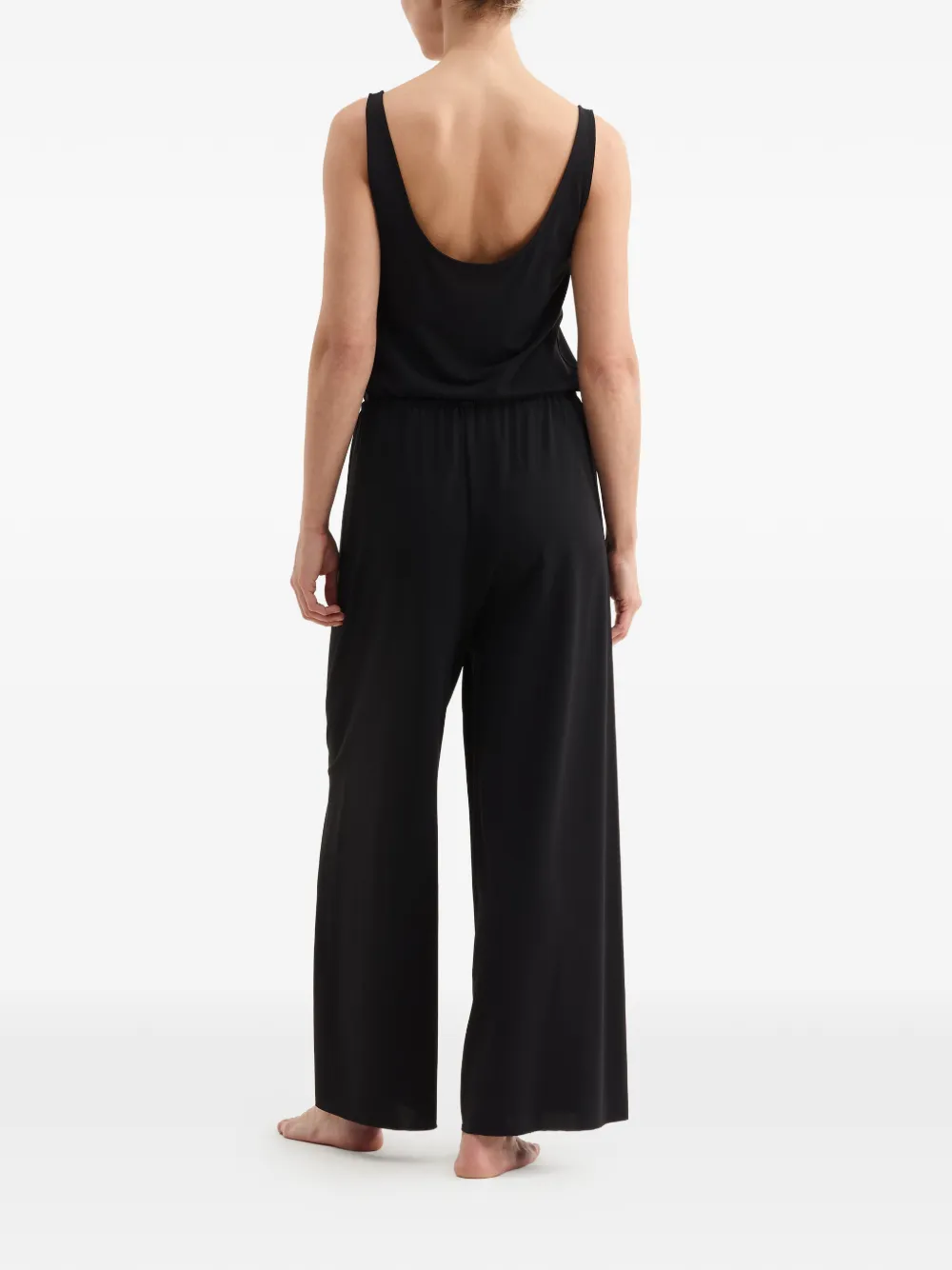 ERES Curl top met uitgesneden details Zwart