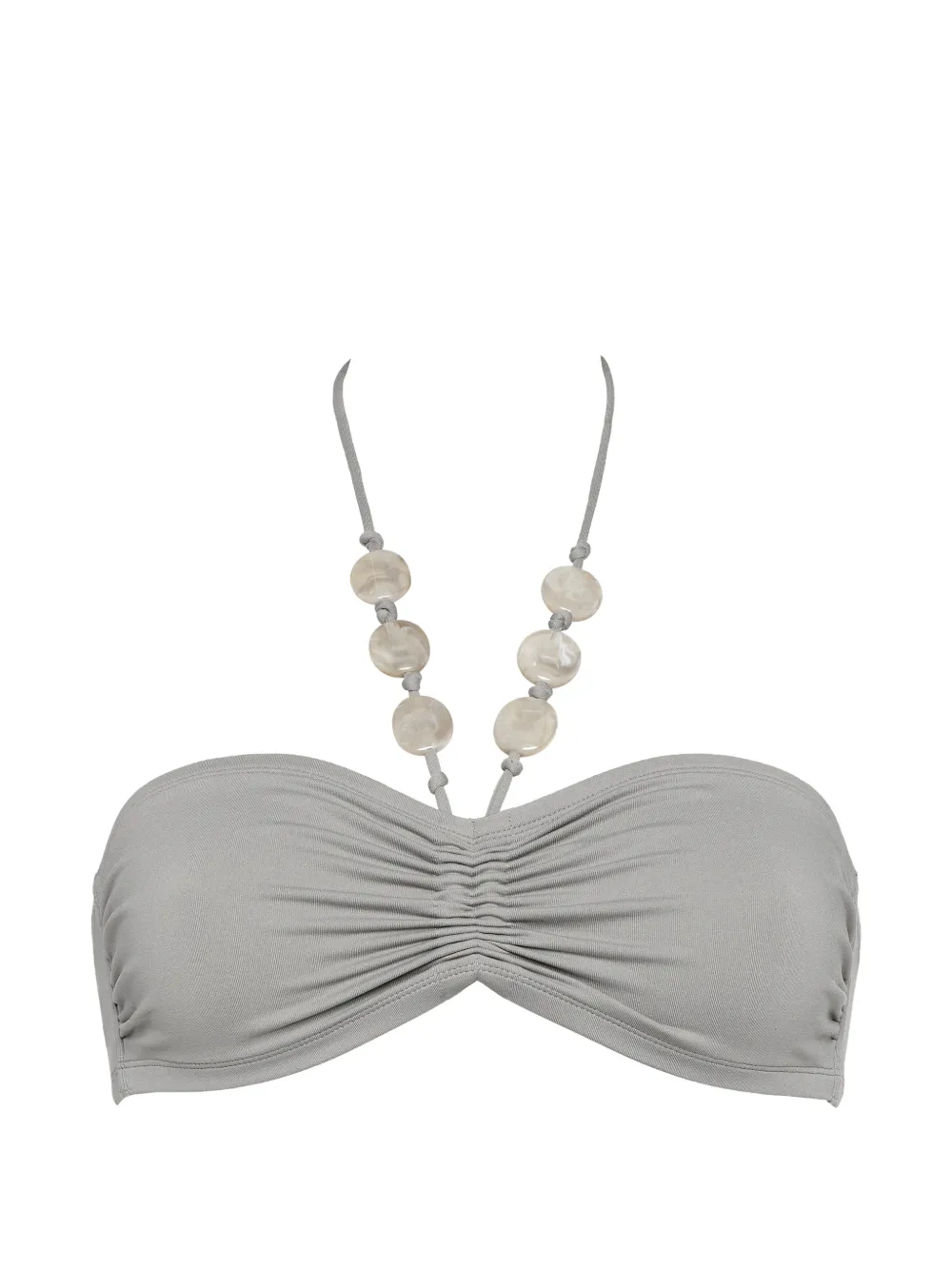 ERES Top bikini a fascia Lana - Grigio