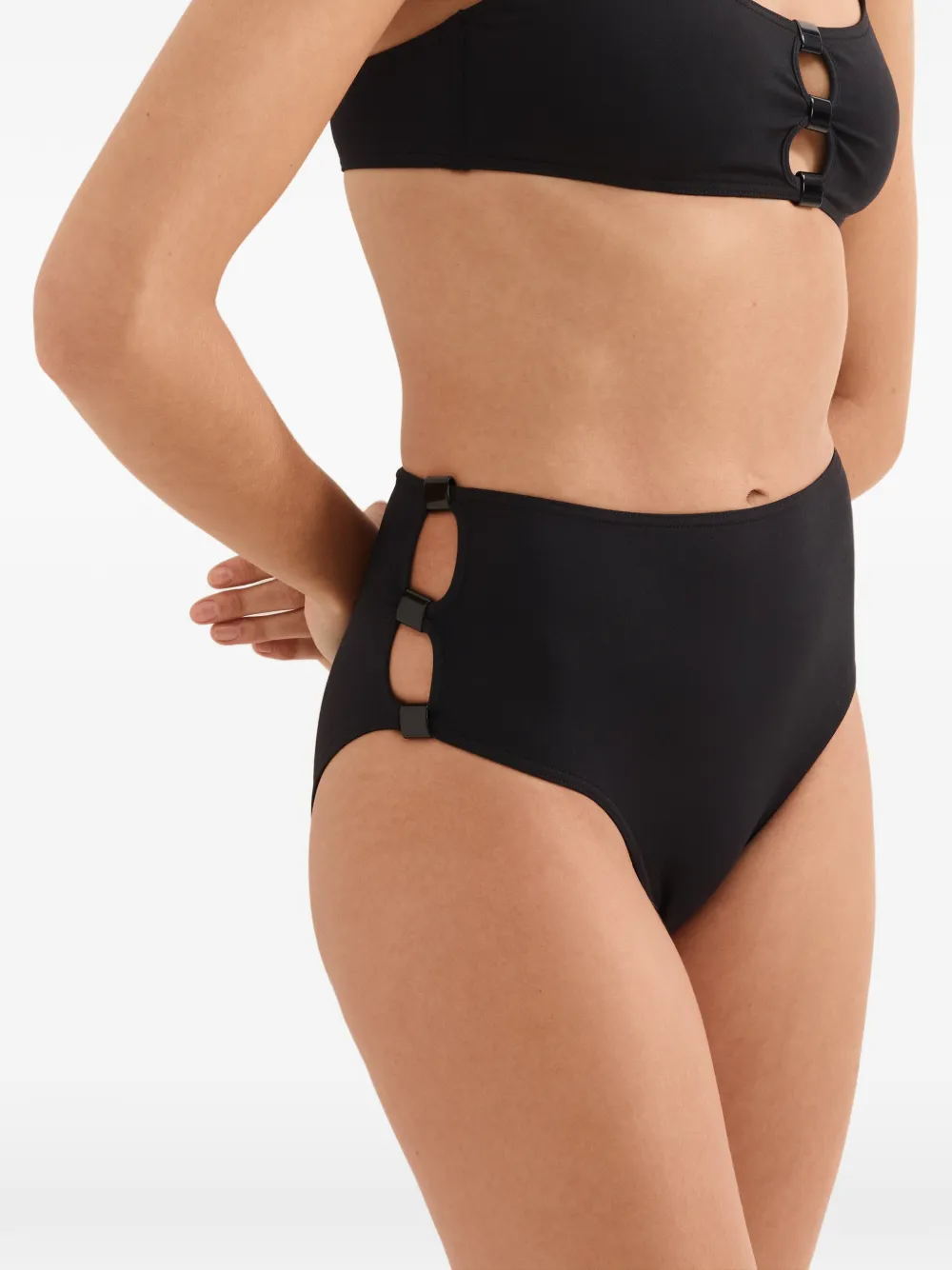 ERES Cycle high-waist bikinislip Zwart