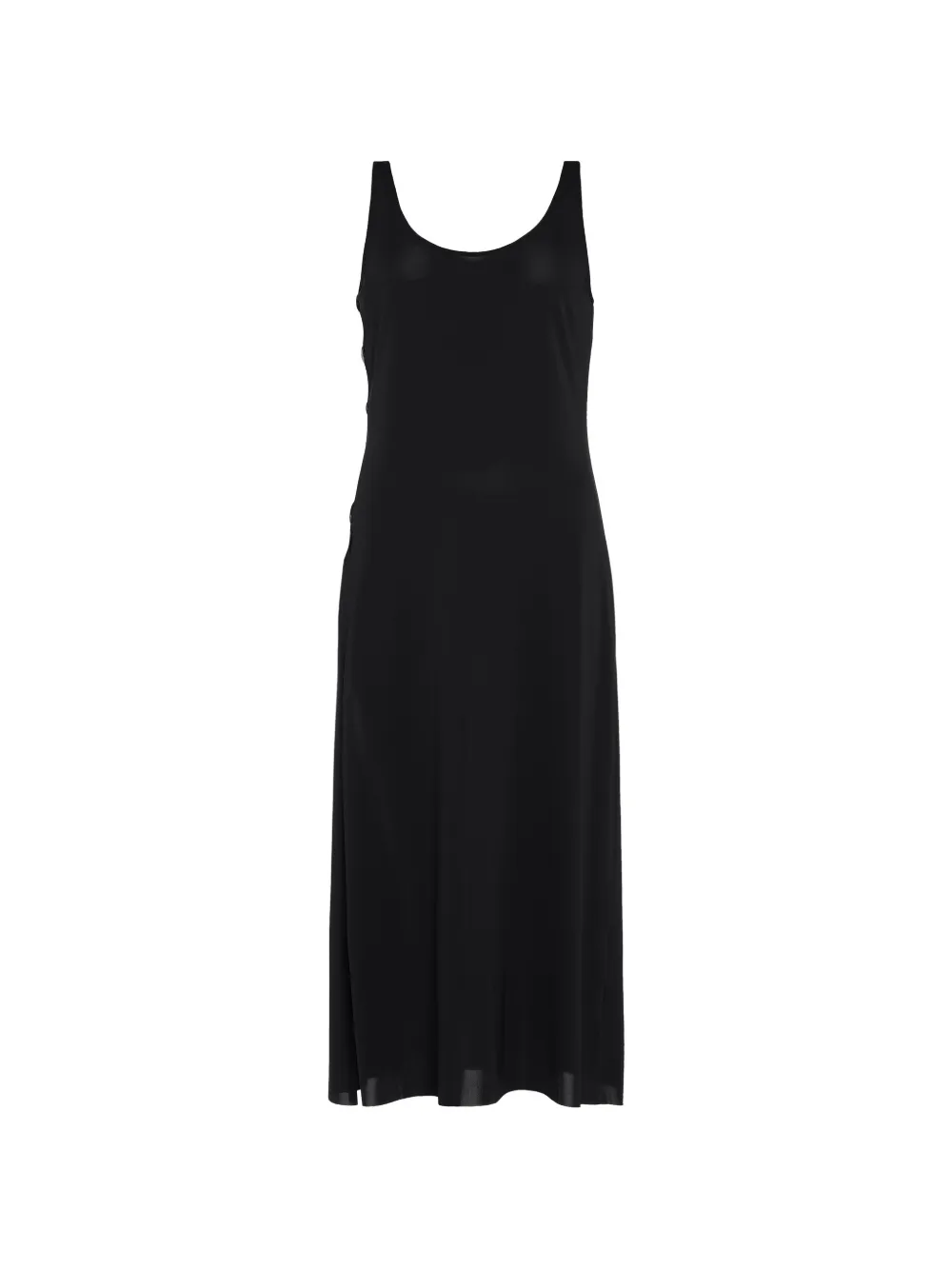 Eres Side Cutout Ellipse Dress In Black