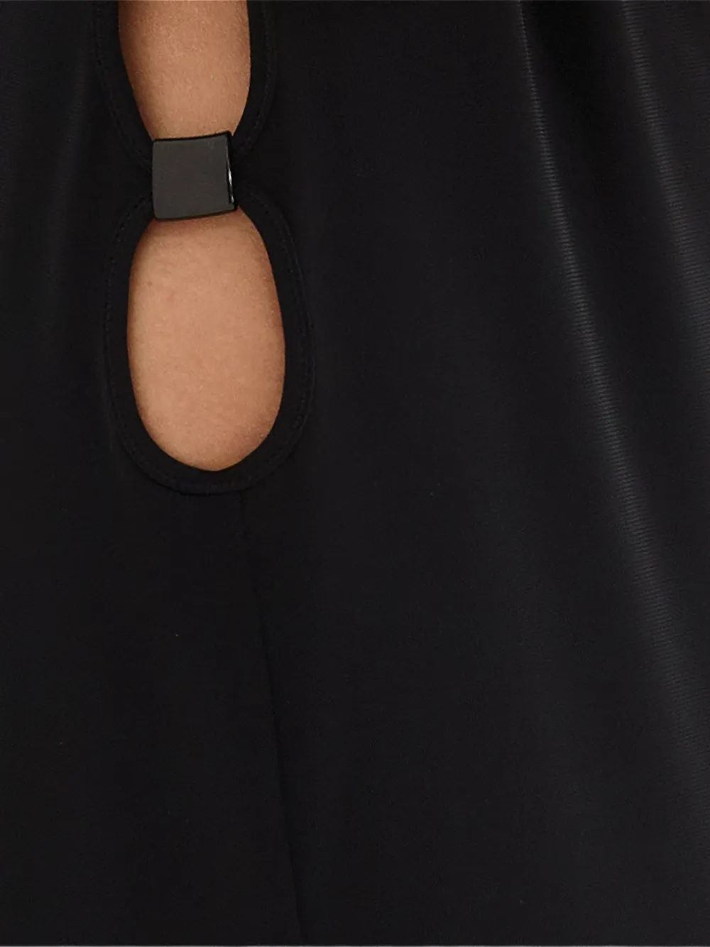 ERES Jurk met uitgesneden details Zwart
