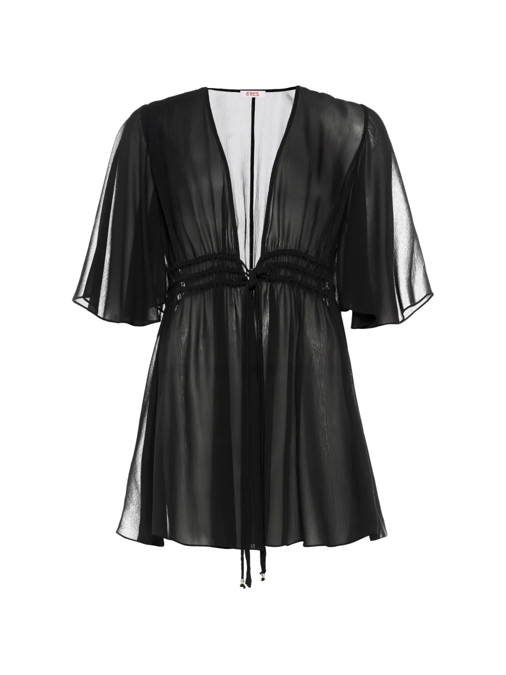 ERES Top con maniche svasate - Nero