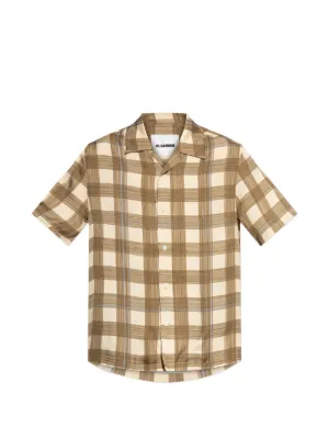 Jil Sander ジップ ショートスリーブ シャツ | ニュートラル | FARFETCH JP