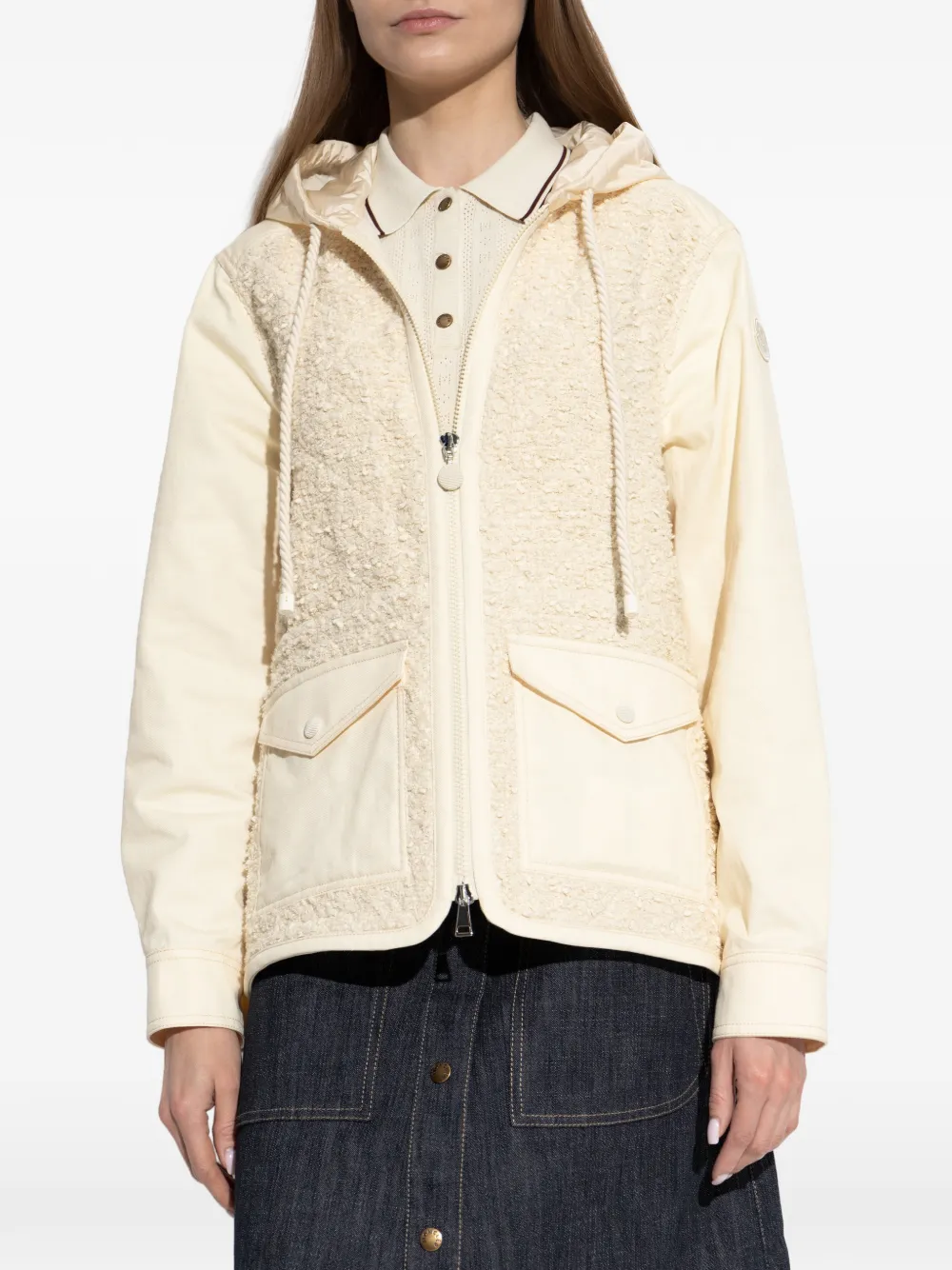  Moncler Chaqueta Erable De Algodón - Neutro 