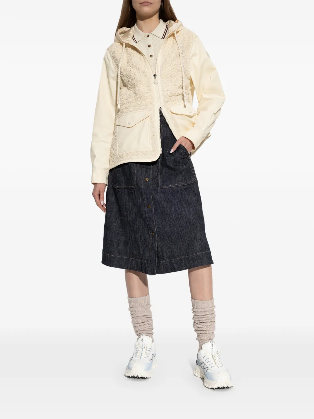  Moncler Chaqueta Erable De Algodón - Neutro 