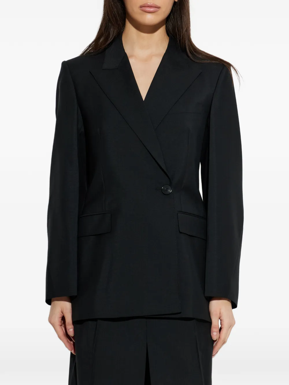  Givenchy Single-breasted Blazer - Black 