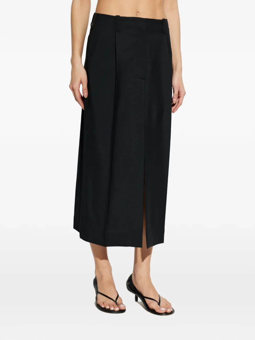 Givenchy Rok met split Zwart