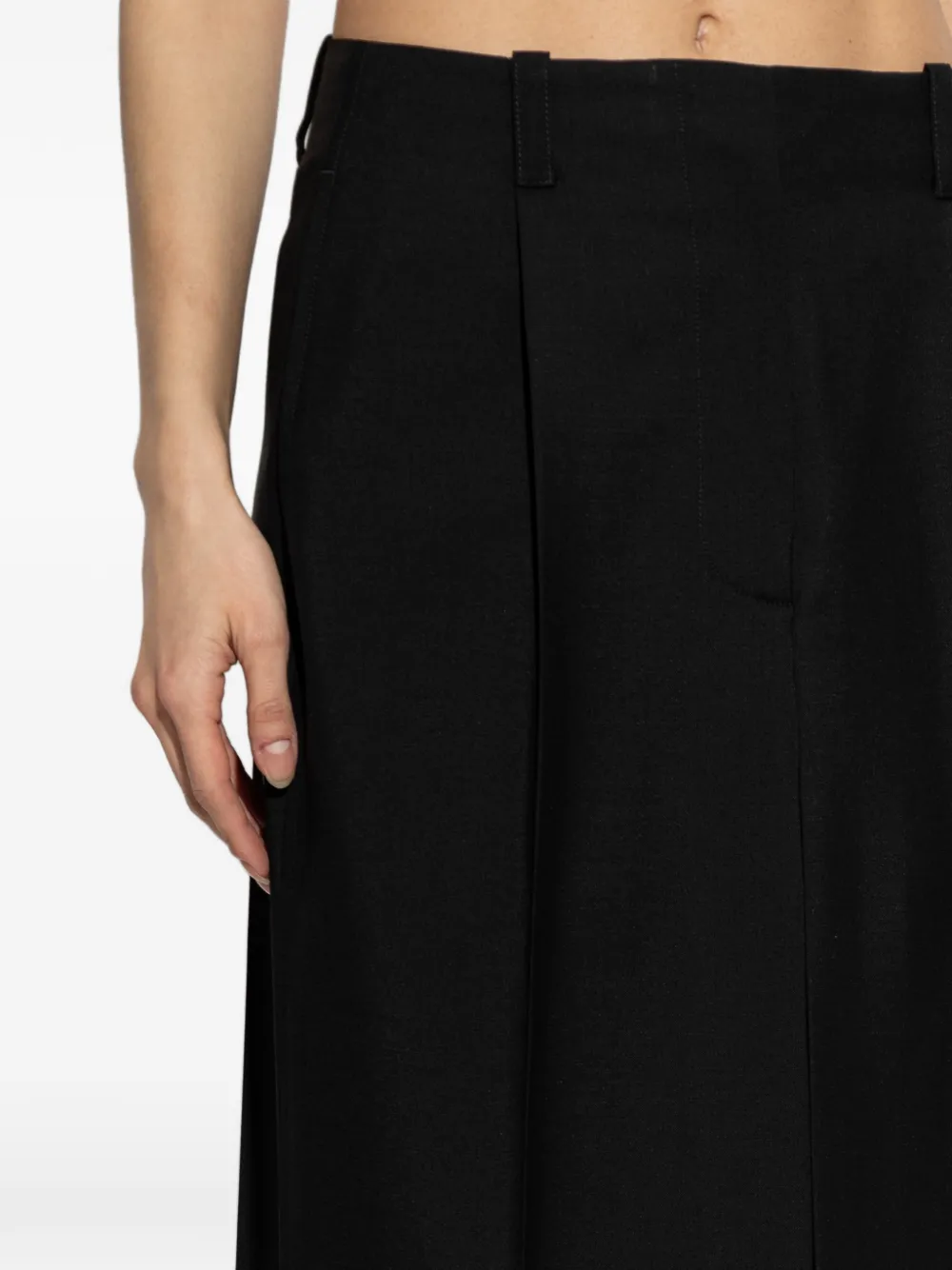 Givenchy Rok met split Zwart