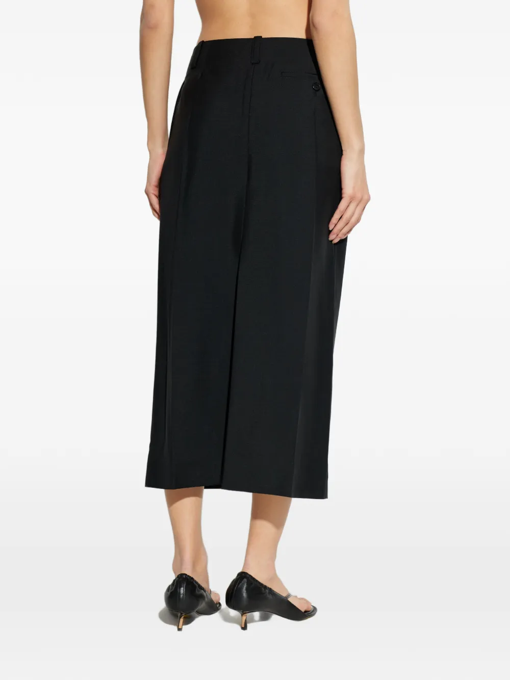 Givenchy Rok met split Zwart