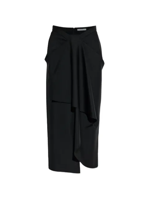 Givenchy draped midi skirt