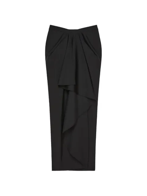 Givenchy draped midi skirt