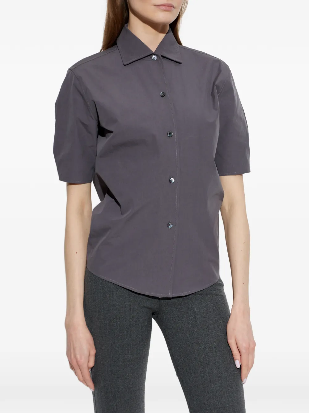  Jil Sander Buttoned Shirt - Grey 