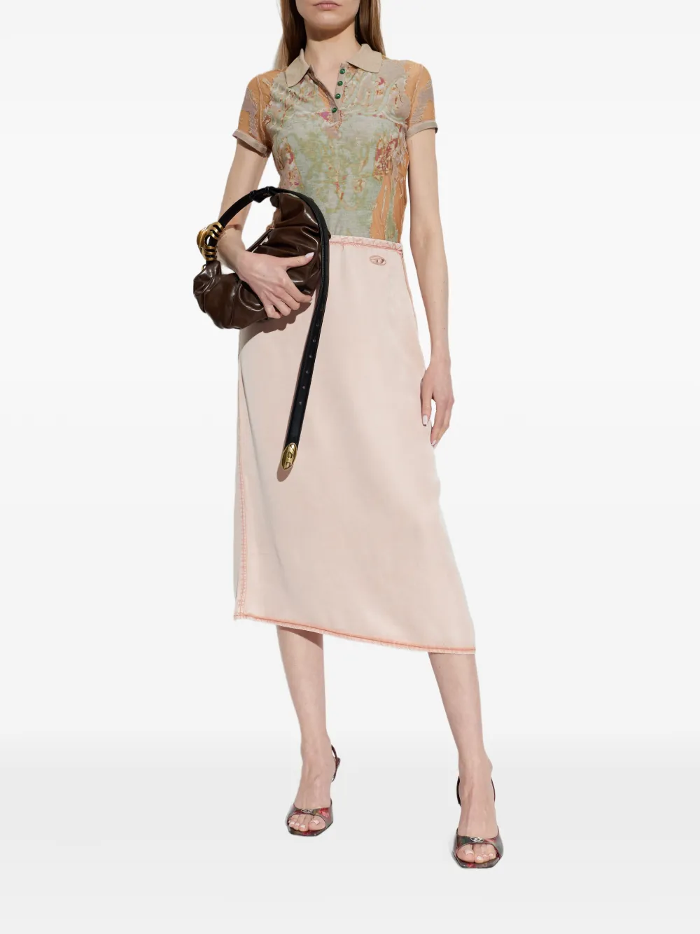  Diesel O-rietta Skirt - Pink 