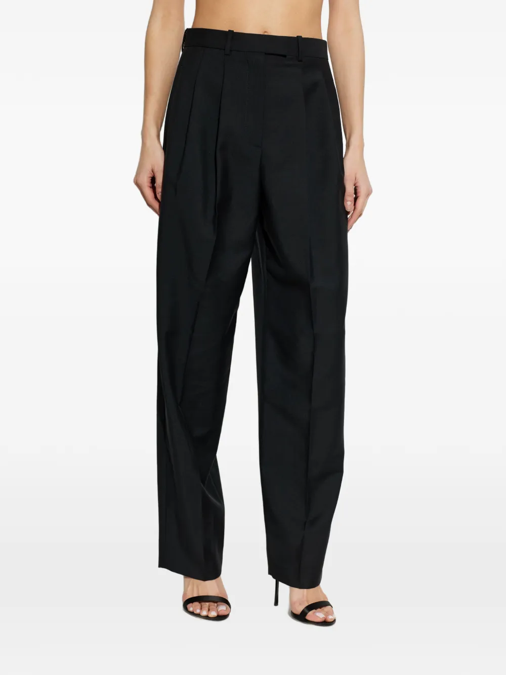  Givenchy Pleated Trousers - Black 