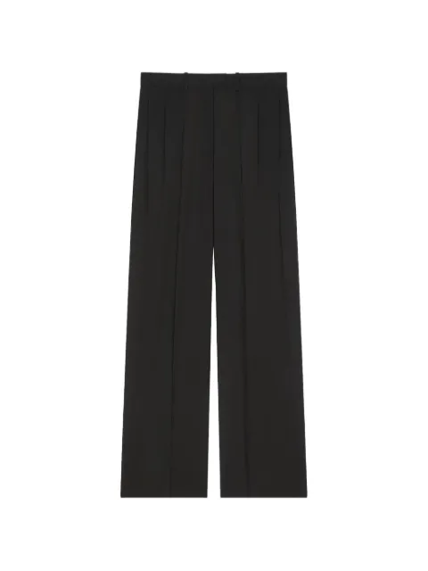 Givenchy pants de lana y mohair con doble pinza