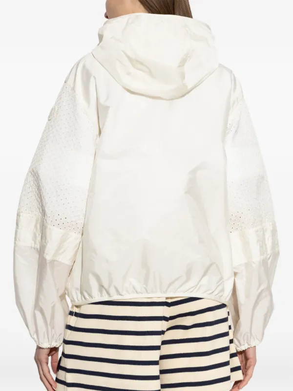 Moncler Zelkova フーデッドジャケット | ニュートラル | FARFETCH JP